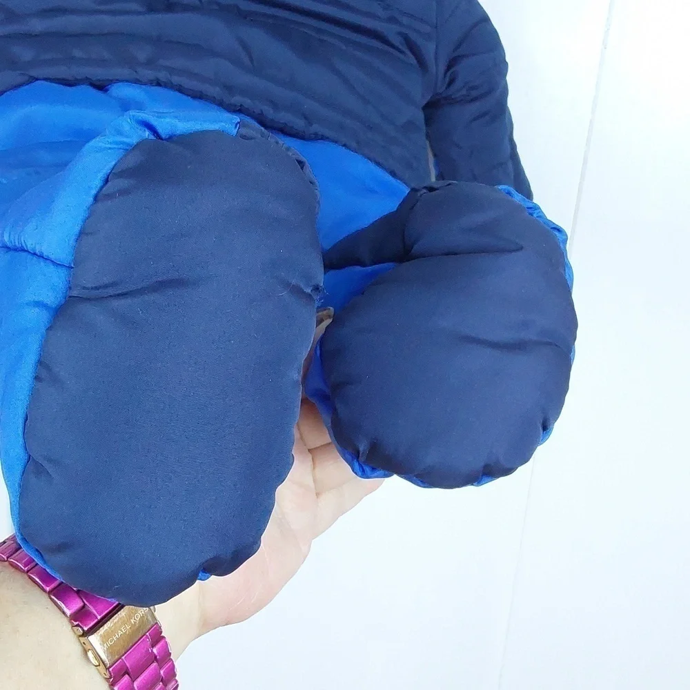 U.S POLO Assn Blue SnowSuit Logo Designer Baby Sz.6/9 Months